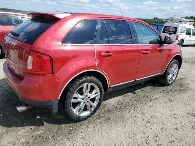 2FMDK3KC1BBA18041 - 2011 FORD EDGE LIMITED RED photo 3