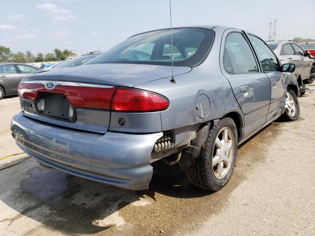 1FAFP6632XK174067 - 1999 FORD CONTOUR SE BLUE photo 3