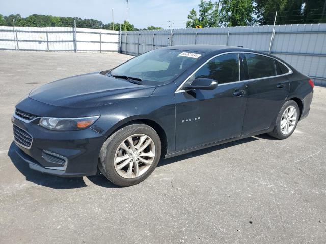 1G1ZE5ST8HF259558 - 2017 CHEVROLET MALIBU LT BLACK photo 1