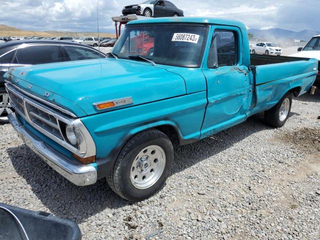 F10YRL65006 - 1971 FORD F100 SERIE TURQUOISE photo 1