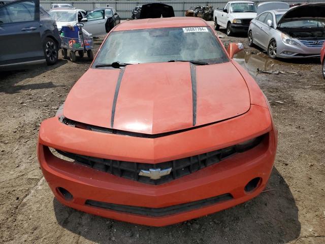 2G1FE1EV9A9166166 - 2010 CHEVROLET CAMARO LS ORANGE photo 5