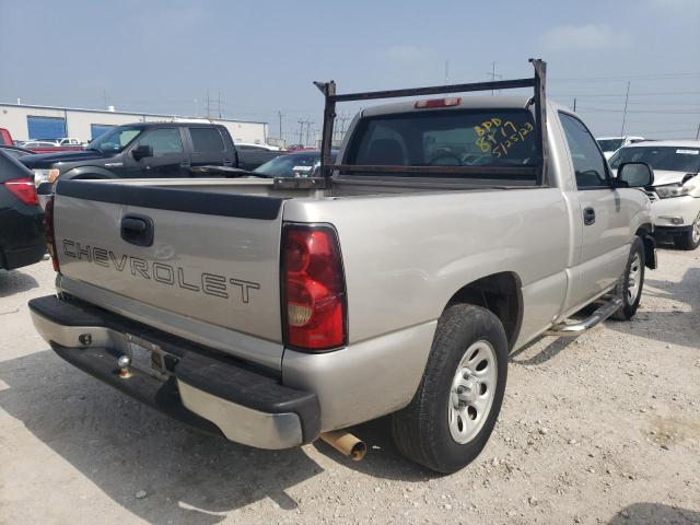 1GCEC14V97Z148291 - 2007 CHEVROLET SILVERADO C1500 CLASSIC BEIGE photo 3