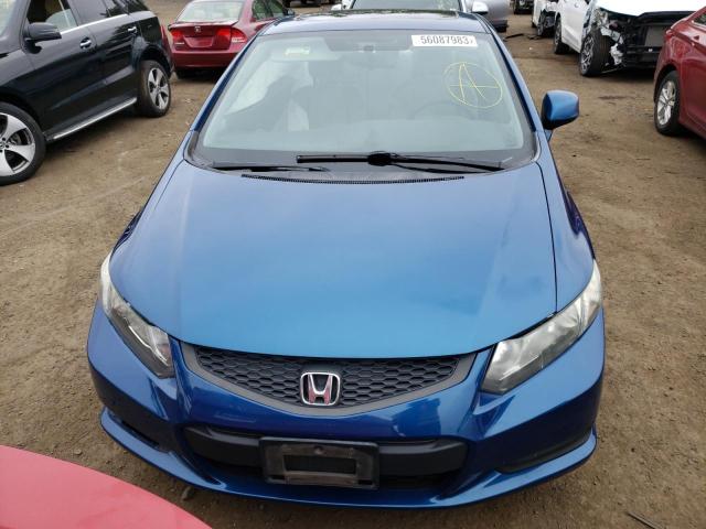 2HGFG3B85DH505383 - 2013 HONDA CIVIC EX BLUE photo 5