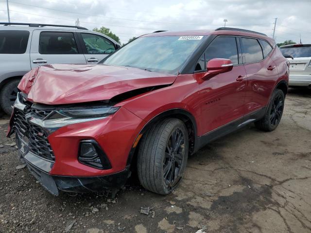 3GNKBERS3LS665354 - 2020 CHEVROLET BLAZER RS RED photo 1