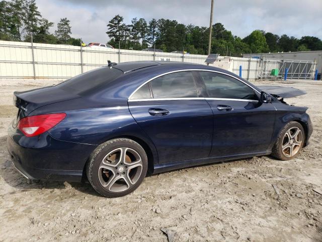 WDDSJ4GB3JN515069 - 2018 MERCEDES-BENZ CLA 250 4MATIC BLUE photo 3