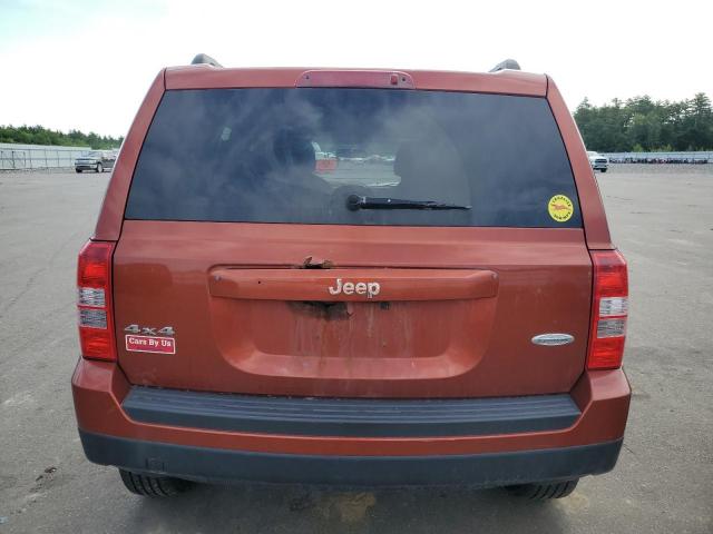 1C4NJRFB7CD603394 - 2012 JEEP PATRIOT LATITUDE ORANGE photo 6