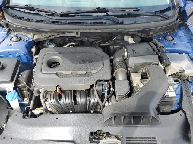 5NPE34AF5KH766190 - 2019 HYUNDAI SONATA LIMITED BLUE photo 11