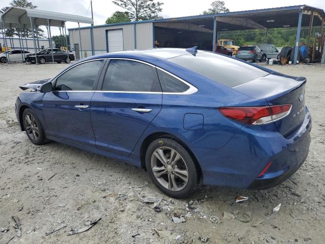 5NPE34AF5KH766190 - 2019 HYUNDAI SONATA LIMITED BLUE photo 2