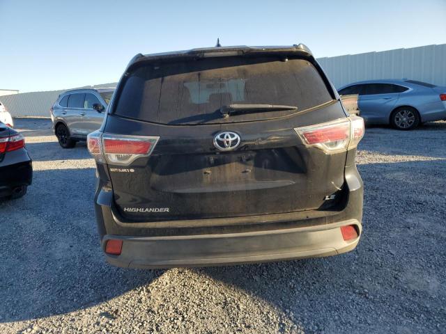 5TDZKRFH7ES035769 - 2014 TOYOTA HIGHLANDER LE BLACK photo 6