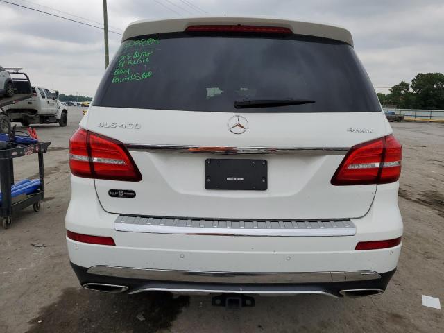 4JGDF6EE0HA939612 - 2017 MERCEDES-BENZ GLS 450 4MATIC WHITE photo 6