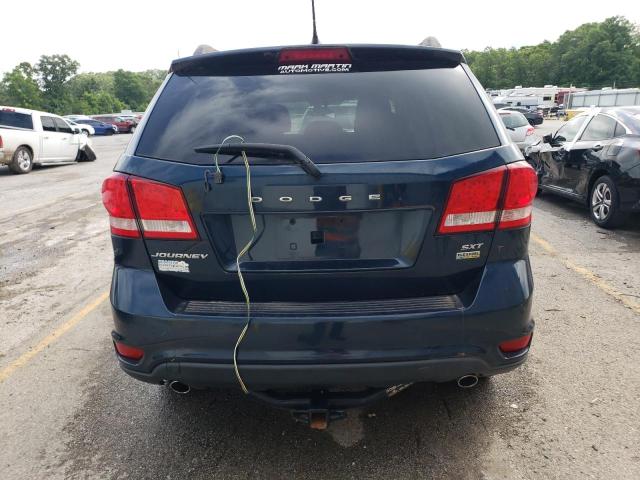 3C4PDCBG7FT718364 - 2015 DODGE JOURNEY SXT BLUE photo 6