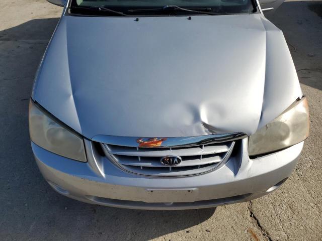 KNAFE121765253459 - 2006 KIA SPECTRA LX SILVER photo 11