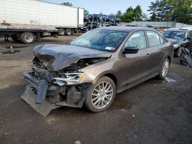 3VW2K7AJ8EM318453 - 2014 VOLKSWAGEN JETTA BASE 棕色 照片 1