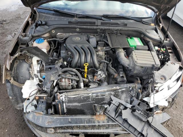 3VW2K7AJ8EM318453 - 2014 VOLKSWAGEN JETTA BASE 棕色 照片 11