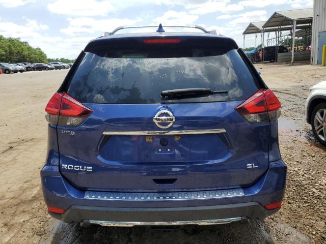 5N1AT2MT7HC790141 - 2017 NISSAN ROGUE S BLUE photo 6