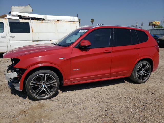 5UXWZ7C39H0V92748 - 2017 BMW X3 SDRIVE28I RED photo 1