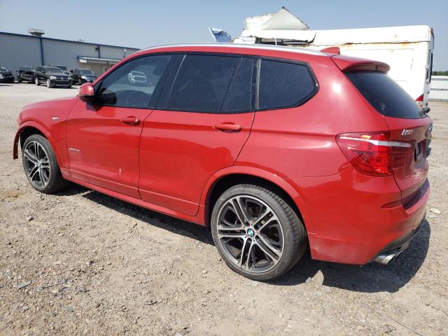 5UXWZ7C39H0V92748 - 2017 BMW X3 SDRIVE28I RED photo 2