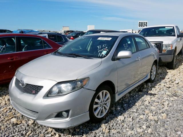 1NXBU4EE4AZ229439 - 2010 TOYOTA COROLLA BASE  foto 2