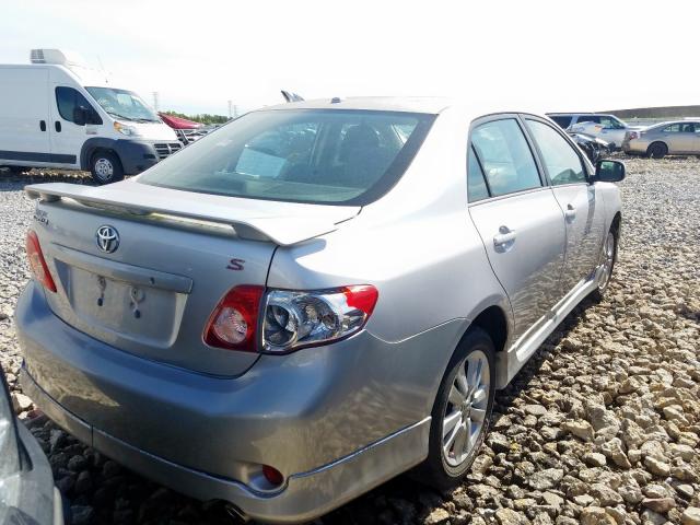 1NXBU4EE4AZ229439 - 2010 TOYOTA COROLLA BASE  photo 4