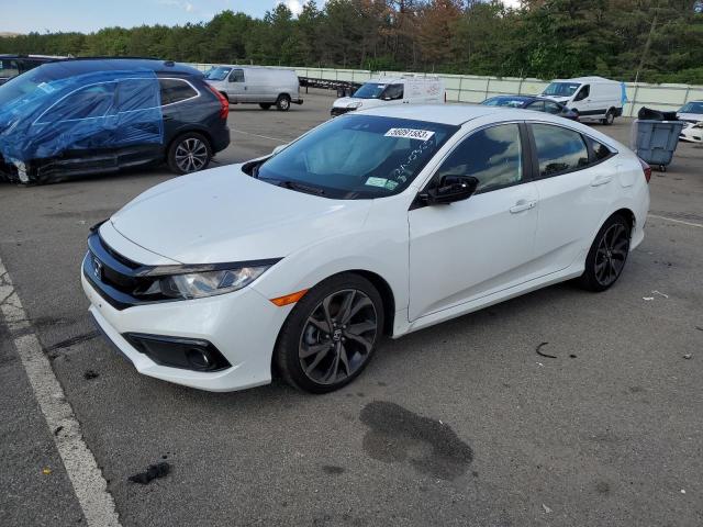 2HGFC2F89MH531002 - 2021 HONDA CIVIC SPORT WHITE photo 1