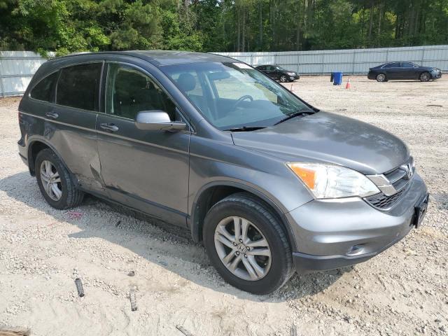 JHLRE4H74BC025974 - 2011 HONDA CR-V EXL GRAY photo 4