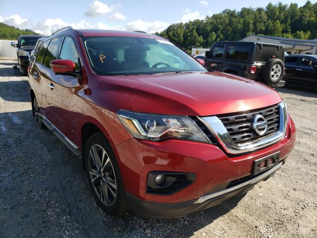 5N1DR2MMXJC642057 - 2018 NISSAN PATHFINDER S RED photo 1