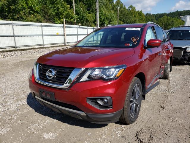 5N1DR2MMXJC642057 - 2018 NISSAN PATHFINDER S RED photo 2