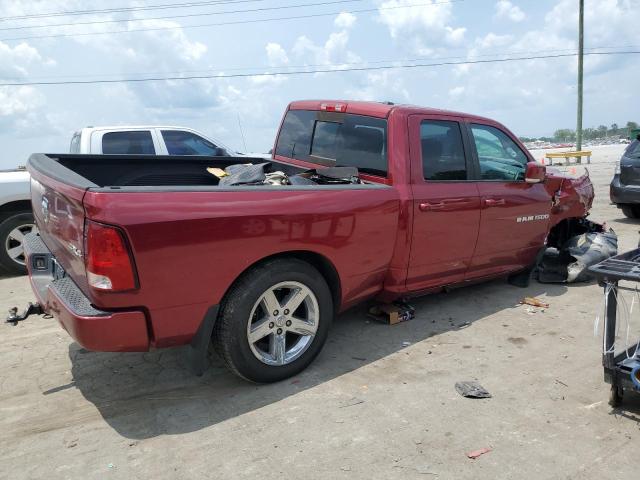 1C6RD7HTXCS215615 - 2012 DODGE RAM 1500 SPORT BURGUNDY photo 3