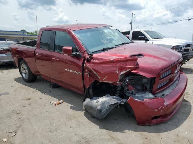 1C6RD7HTXCS215615 - 2012 DODGE RAM 1500 SPORT BURGUNDY photo 4