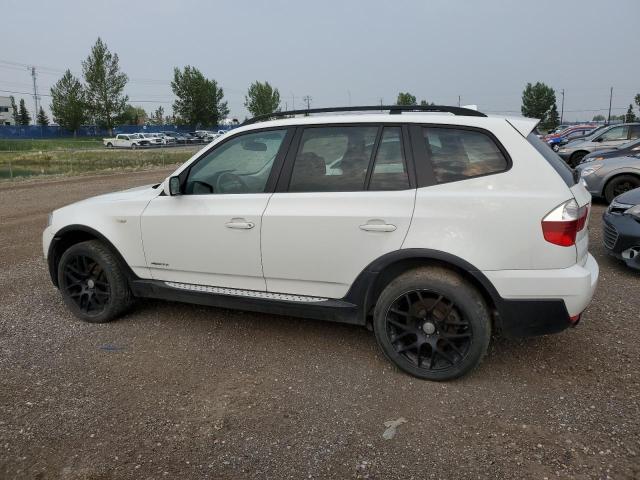 WBXPC93419WJ31086 - 2009 BMW X3 XDRIVE30I WHITE photo 2