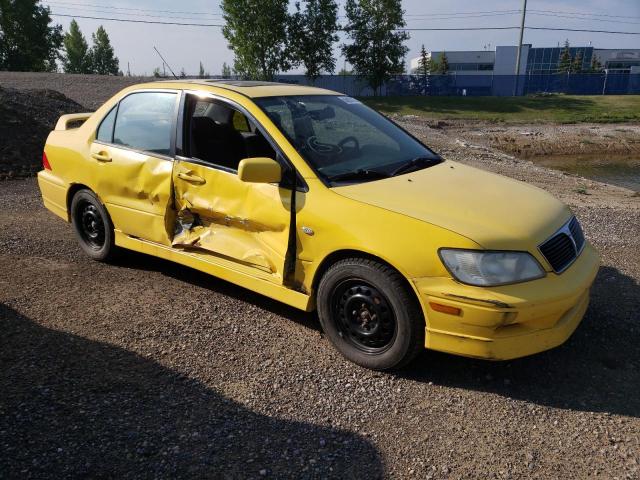 JA3AJ86E53U606294 - 2003 MITSUBISHI LANCER OZ RALLY YELLOW photo 4