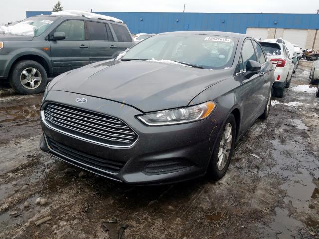 3FA6P0G73GR226705 - 2016 FORD FUSION S  photo 2