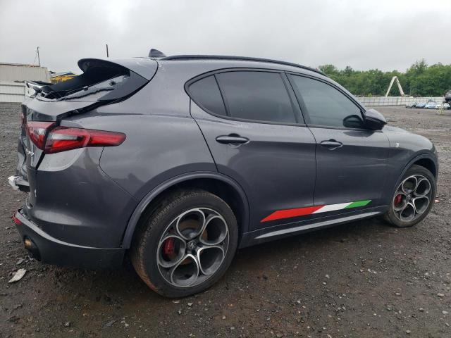 ZASPAKBN5N7D26950 - 2022 ALFA ROMEO STELVIO TI GRAY photo 3