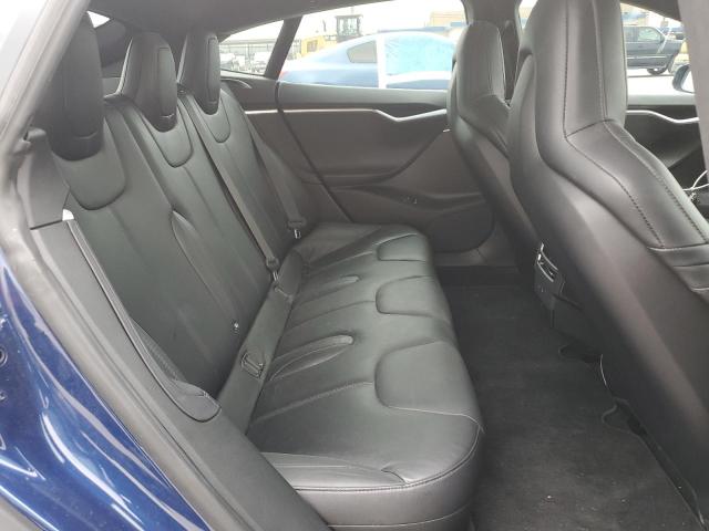 5YJSA1E11GF176144 - 2016 TESLA MODEL S 蓝色 照片 10