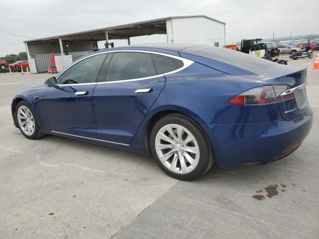 5YJSA1E11GF176144 - 2016 TESLA MODEL S 蓝色 照片 2