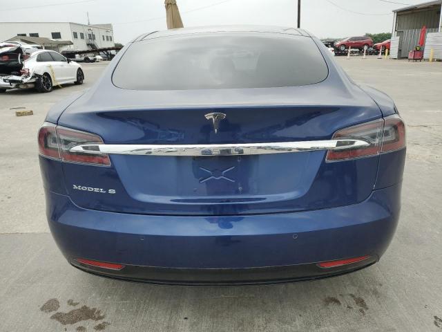 5YJSA1E11GF176144 - 2016 TESLA MODEL S BLUE photo 6