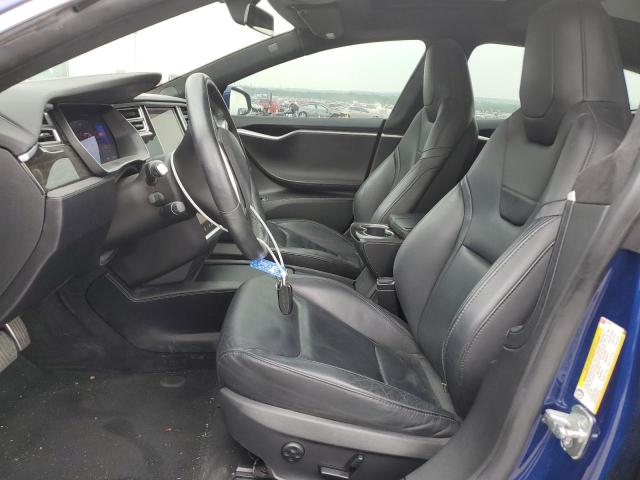 5YJSA1E11GF176144 - 2016 TESLA MODEL S 蓝色 照片 7