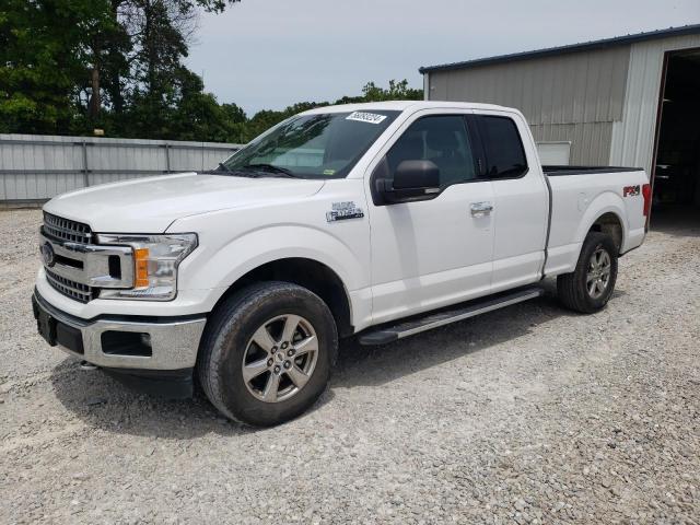 1FTFX1E57KKE62837 - 2019 FORD F150 SUPER CAB WHITE photo 1