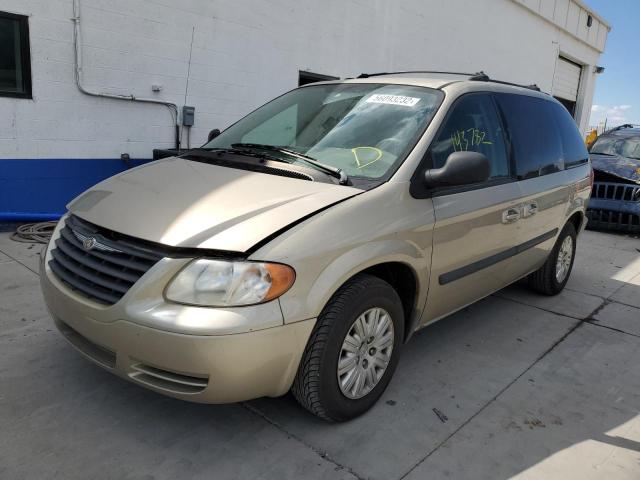 1C4GP45R75B356630 - 2005 CHRYSLER TOWN & COU ოქროსფერი ფოტო 2