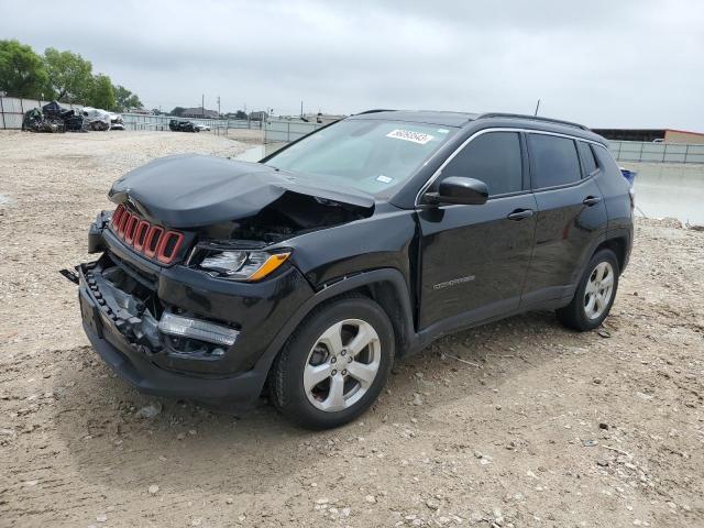 3C4NJCBB2JT408538 - 2018 JEEP COMPASS LATITUDE BLACK photo 1