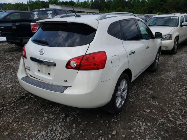 JN8AS5MT1BW163020 - 2011 NISSAN ROGUE S WHITE photo 3