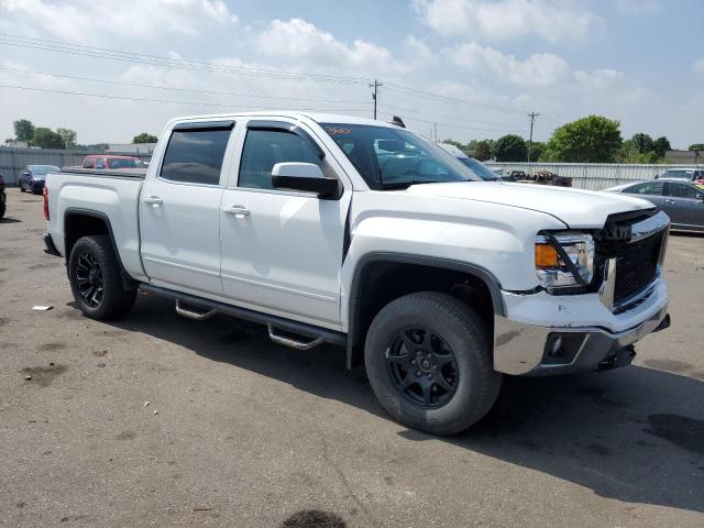 3GTU2UEC8FG320466 - 2015 GMC SIERRA K1500 SLE WHITE photo 4