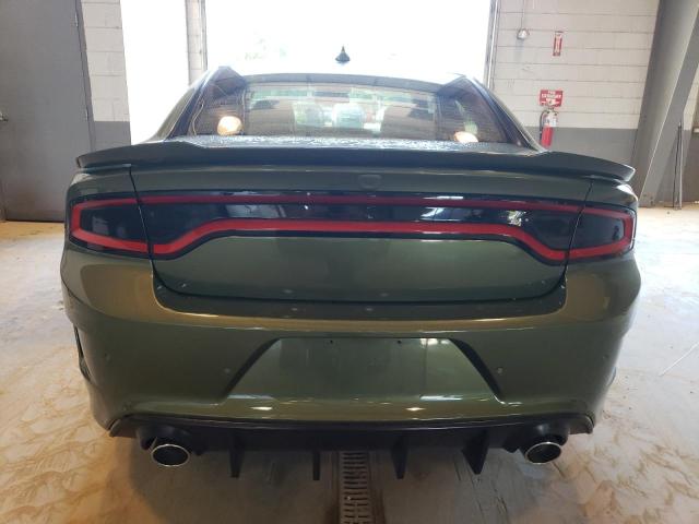 2C3CDXCT2KH605608 - 2019 DODGE CHARGER R/T GREEN photo 6