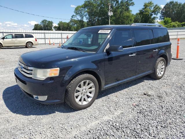 2FMDK52C19BA51143 - 2009 FORD FLEX SEL BLUE photo 1