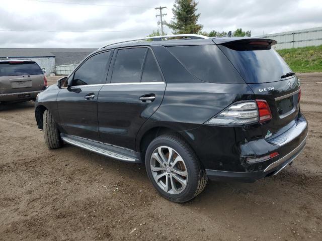 4JGDA5HB2GA619555 - 2016 MERCEDES-BENZ GLE 350 4MATIC BLACK photo 2