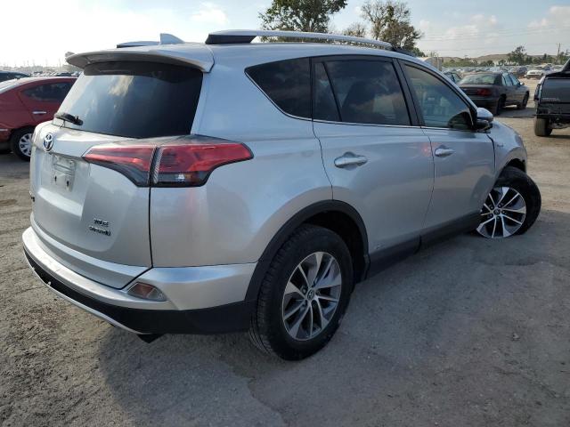 JTMRJREV8GD037264 - 2016 TOYOTA RAV4 HV XLE SILVER photo 3