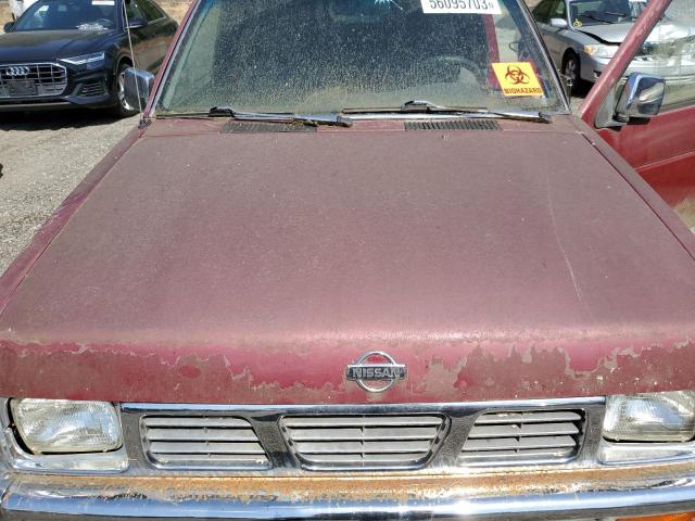 1N6SD16Y9VC310635 - 1997 NISSAN TRUCK KING CAB SE RED photo 11