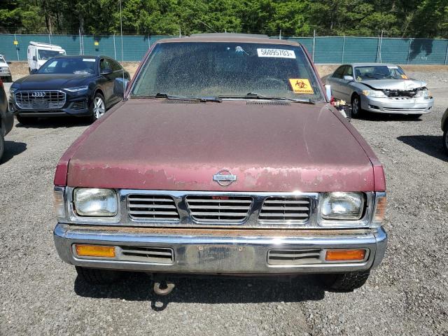 1N6SD16Y9VC310635 - 1997 NISSAN TRUCK KING CAB SE RED photo 5