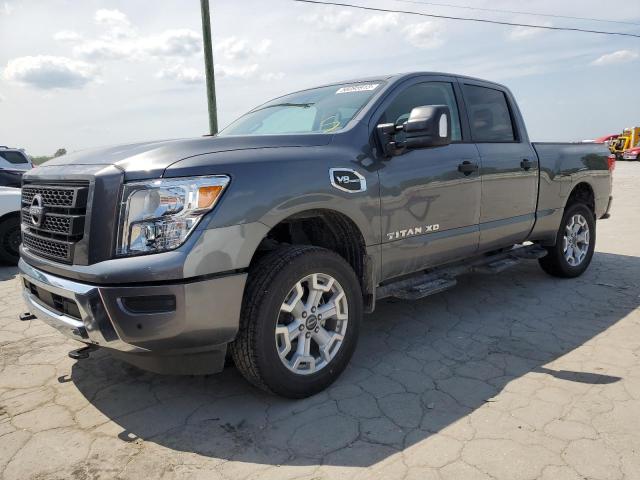 1N6AA1FB0PN110931 - 2023 NISSAN TITAN XD SV GRAY photo 1