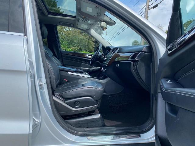 4JGDA5HB4CA071844 - 2012 MERCEDES-BENZ ML 350 4MATIC SILVER photo 5